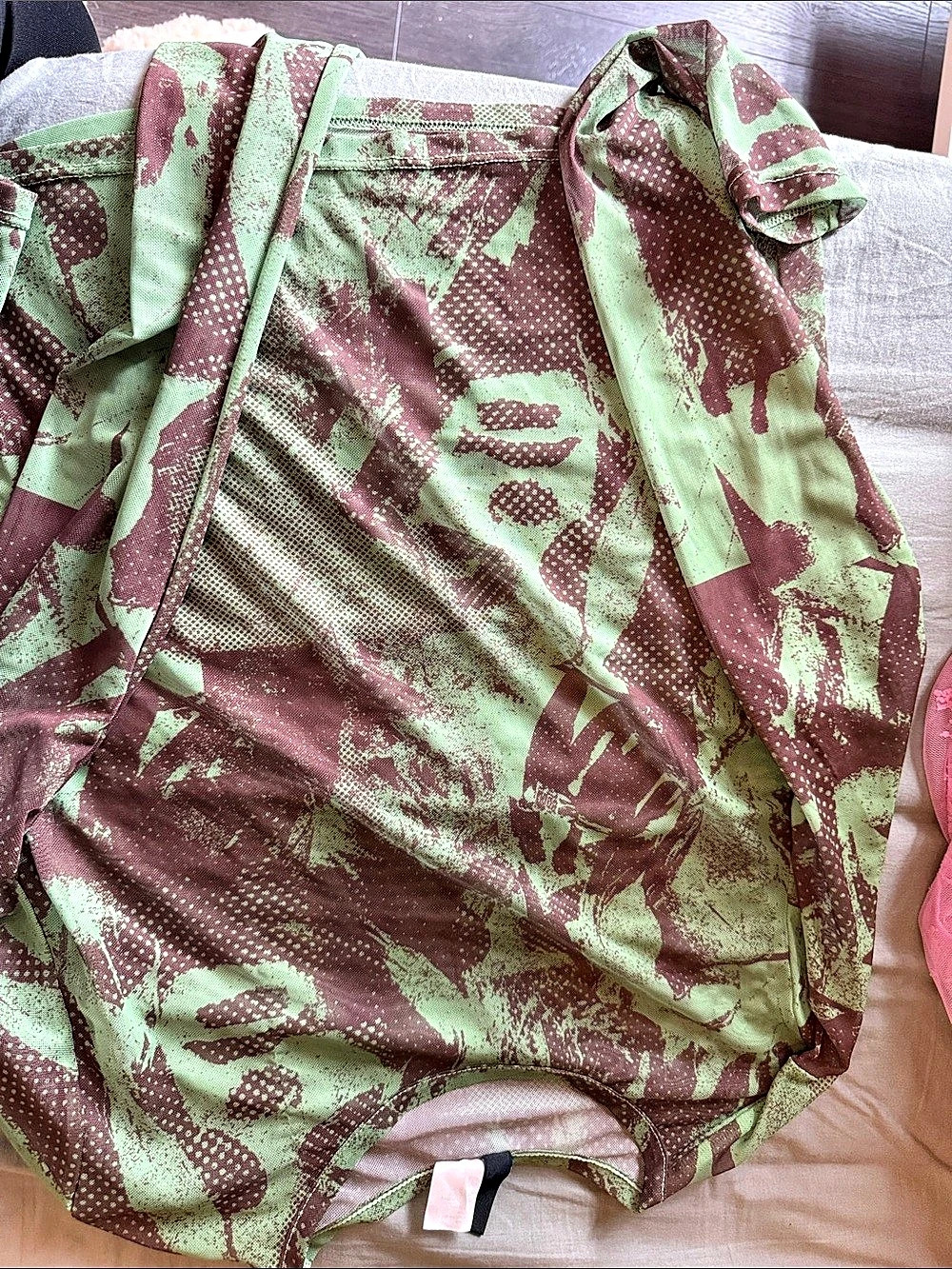 Stüssy Camo Lace Overlay Bodysuit XS